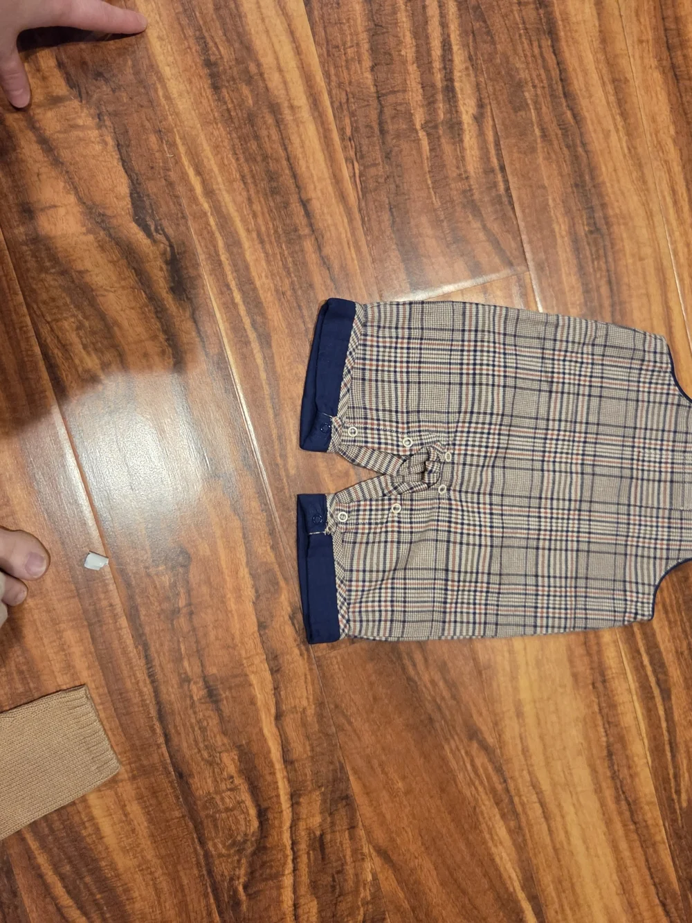 Janie and Jack NWT 0-3 Months Plaid Overalls, Fox Sweater, Polo Bodysuit & Shoes
